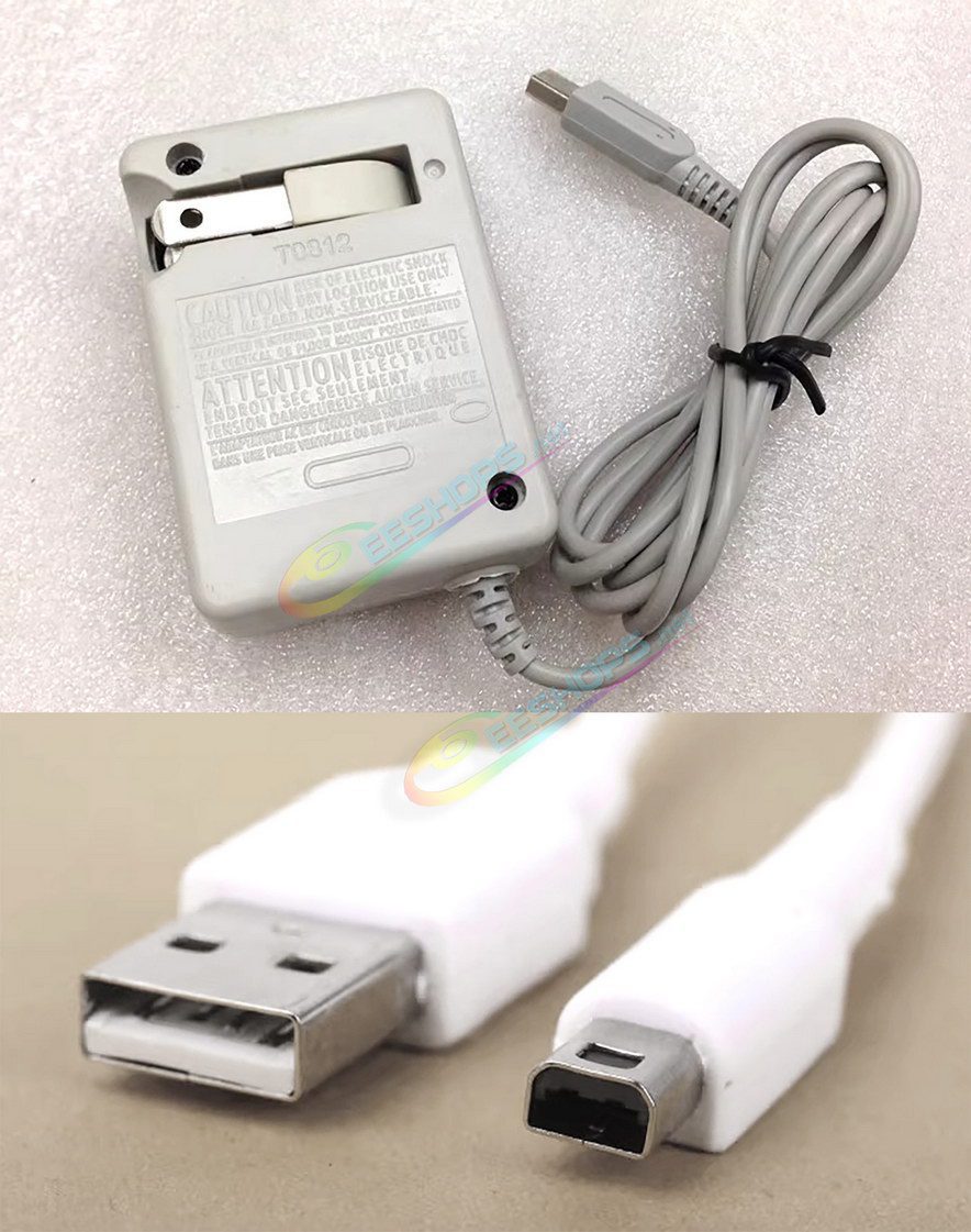  Cheap Nintendo DSi XL / LL Charger AC Power Supply Adapter US Plug + 3 Meters USB Charging Cable, Best NDSi NDSiXL 2DS XL Handheld Console 100-240V Wall / Desktop Charge Adaptor + White 3M Thickened Extension Charge Line Free Shipping 