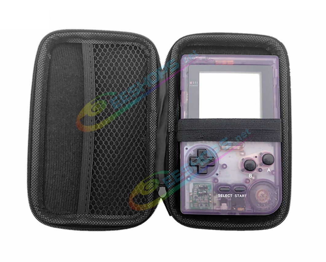  Best Cheap New Nintendo GameBoy Advance / Color / Pocket Large Carry Bag Hard Storage Case Black, GBA GBC GBP Handheld Game Consoles, Portable Capacity Impact Resistance Travel Carrying Case Frosted EVA Free Shipping 