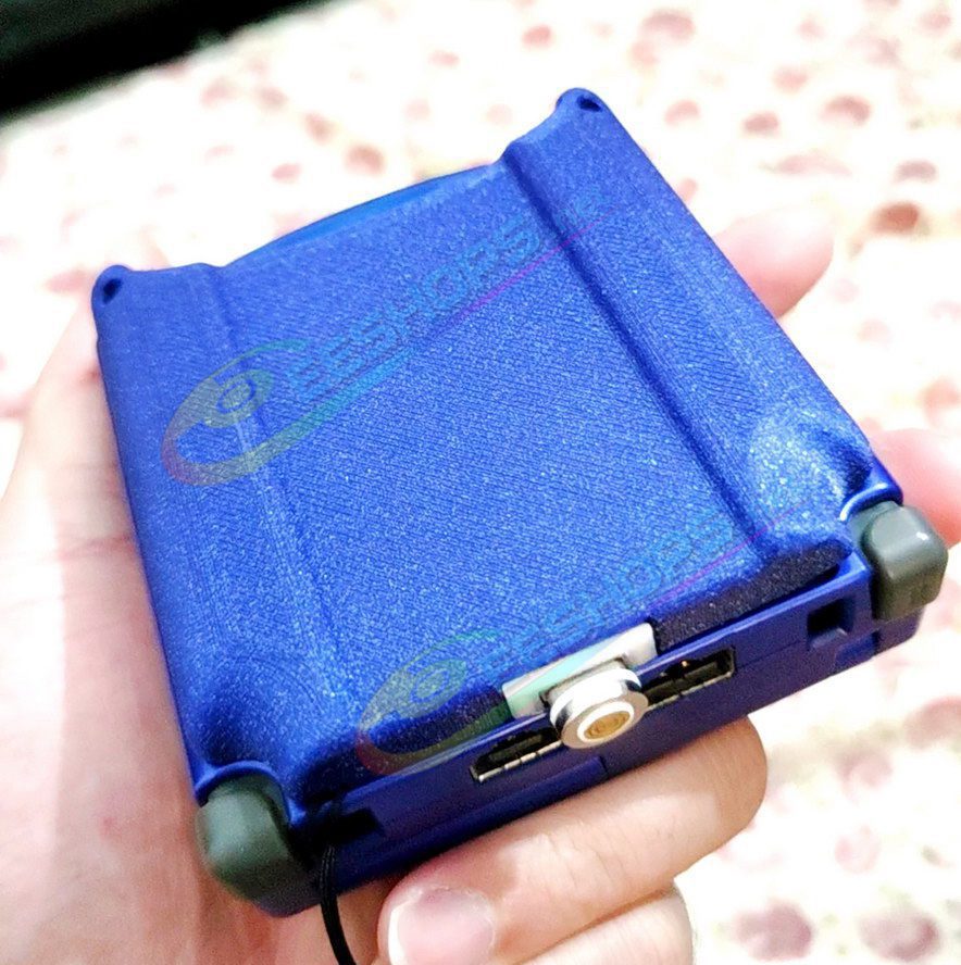  Best Nintendo GameBoy Advance SP Extra Rear Mounted Battery Pack 3670 mAh Thickened, Cheap New GBA SP GBASP Handheld Console 20-Hours Super Long Life Type-C PD Fast Charging Power Bank with Dark Blue Housing Shell Free Shipping 