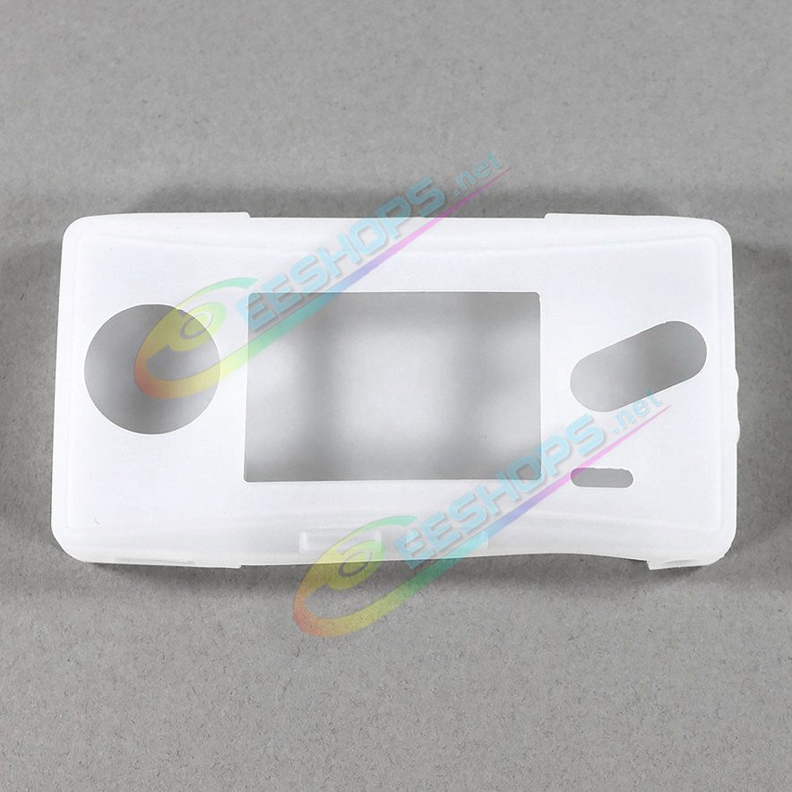  Cheap Nintendo GameBoy Protective Silicone Case Soft Rubber Cover White, Best Brand New Game Boy Micro GBM Handheld Game Console Shock Resistant Silicon Housing Sleeve Protection Casing Spare Parts Accessories Free Shipping 