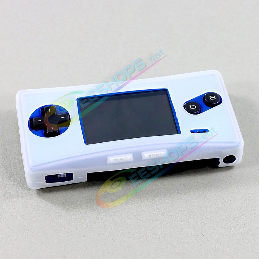  Cheap Nintendo GameBoy Protective Silicone Case Soft Rubber Cover White, Best Brand New Game Boy Micro GBM Handheld Game Console Shock Resistant Silicon Housing Sleeve Protection Casing Spare Parts Accessories Free Shipping 