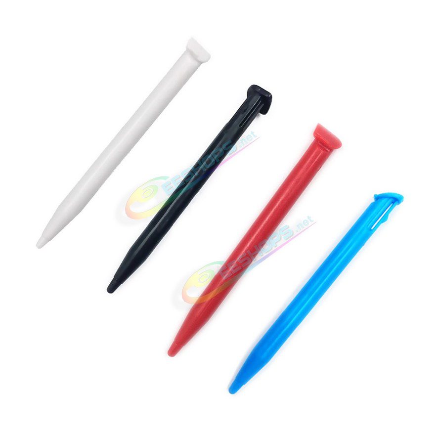  Cheap New Nintendo 2DS XL LL Extra Stylus Touch Pen Pack 4 Colors Set Replacement, Best 2DSXL 2DSLL New2DSXL / LL Handheld Game Console Black / White / Red / Blue Plastic Pencil Resistance Touchpen Four Colors Spare Parts Accessories Free Shipping 