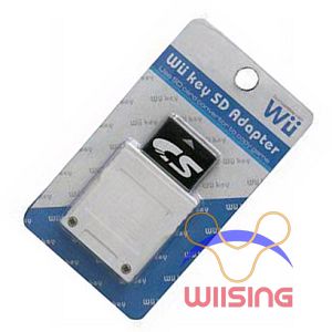 Wii SD Memory Key Card Convertor Adapter