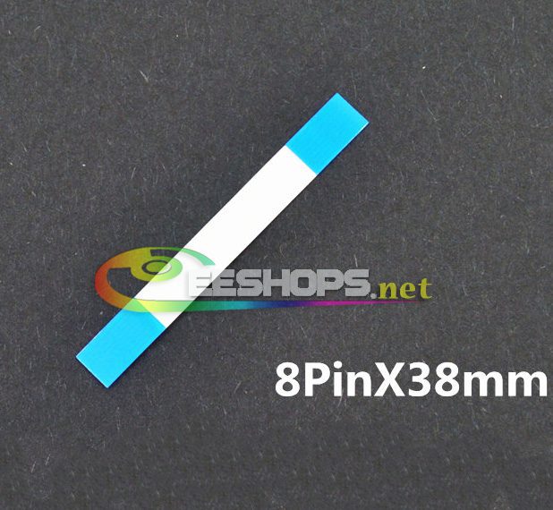 Brand New Power Switch Flex Flat Cable 8Pin x 38mm for Sony PlayStation 2 PS2 SCPH-70000 75000 77000 Console Replacement Part Free Shipping