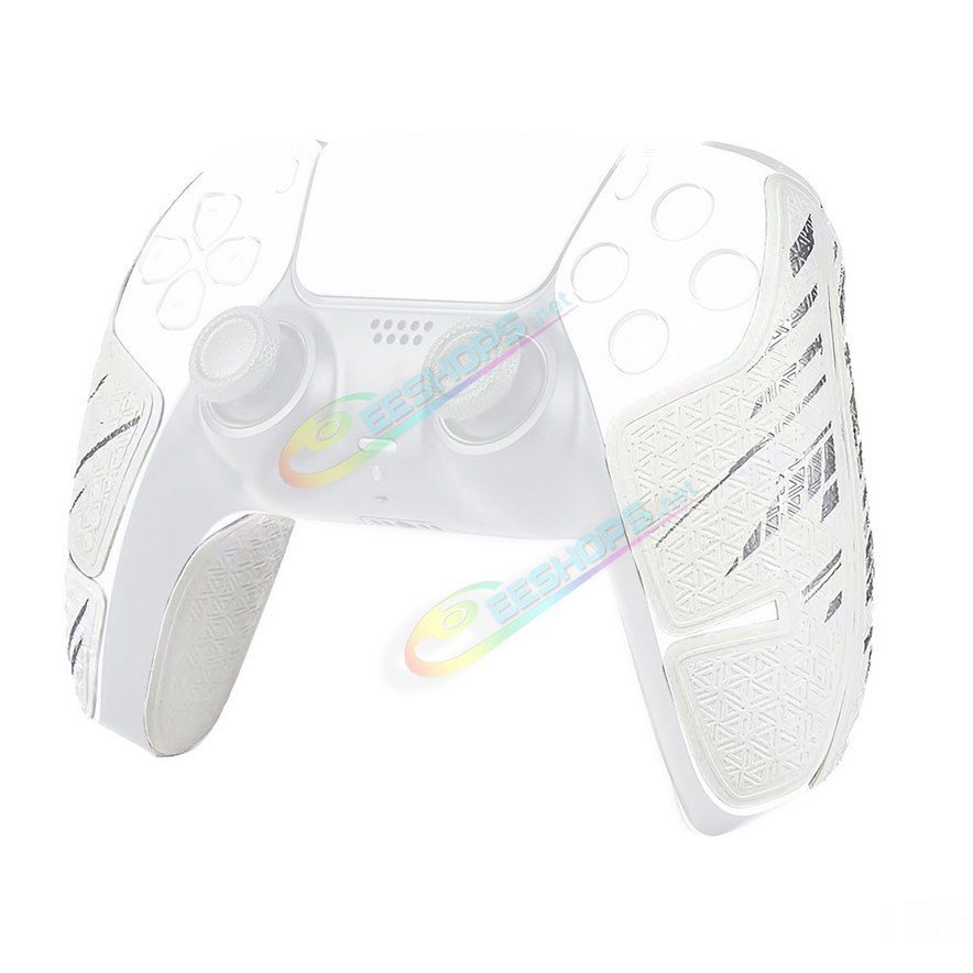  Best Sony PlayStation 5 Controller Anti-Slip Skin Hand Grip Protective Jacket Stickers Beige White, Cheap New PS5 Dualsense Wireless Controllers Anti Sweat Absorbent Gaming Handle gridding Sleeve Protection Silicone Cover Free Shipping 