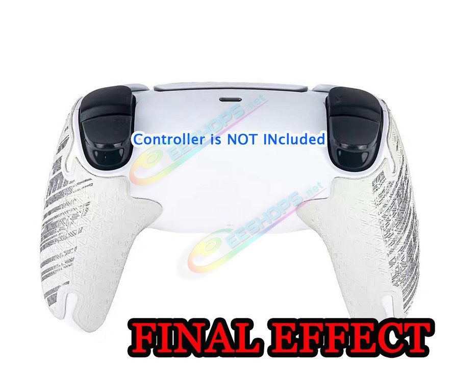  Best Sony PlayStation 5 Controller Anti-Slip Skin Hand Grip Protective Jacket Stickers Beige White, Cheap New PS5 Dualsense Wireless Controllers Anti Sweat Absorbent Gaming Handle gridding Sleeve Protection Silicone Cover Free Shipping 