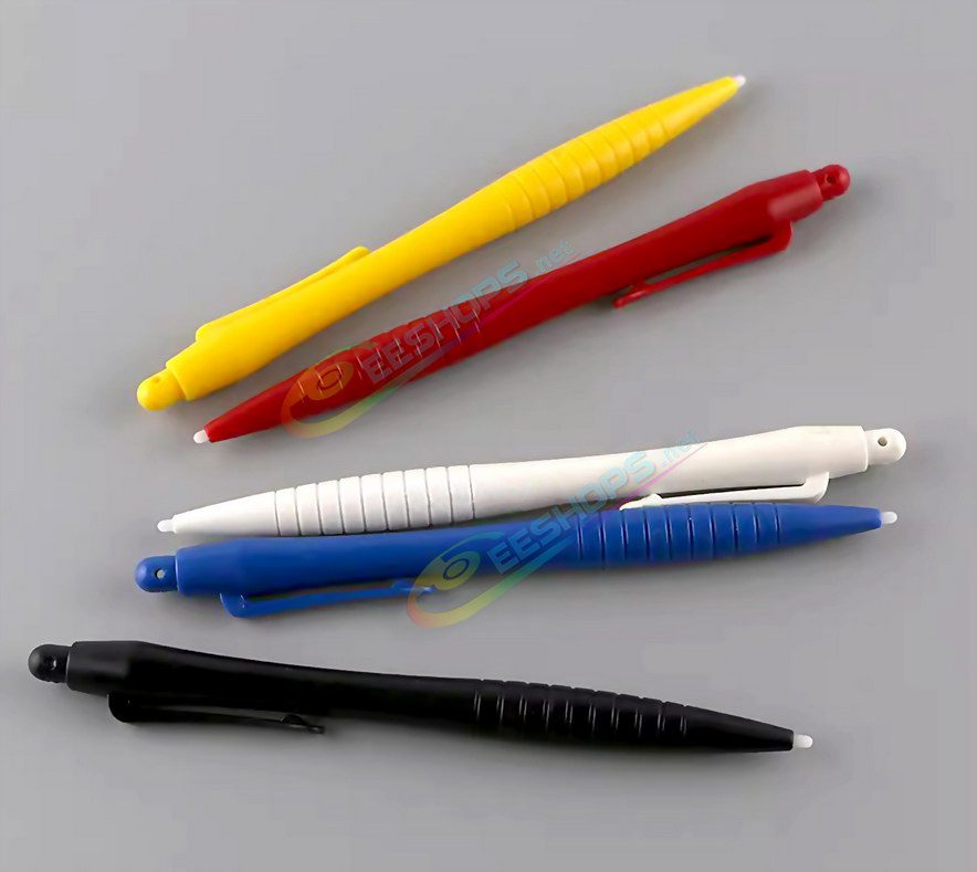  Cheap Nintendo Wii U Gamepad Extra Universal Stylus Touch Pen Pack 5 Colors Set Replacement, Best New 3DS 2DS XL LL NDS NDSi DS Lite Consoles, Big Plastic Touchpen Resistive Touchscreen Pencil Black, Blue, White, Red, Yellow Five PCS Free Shipping 