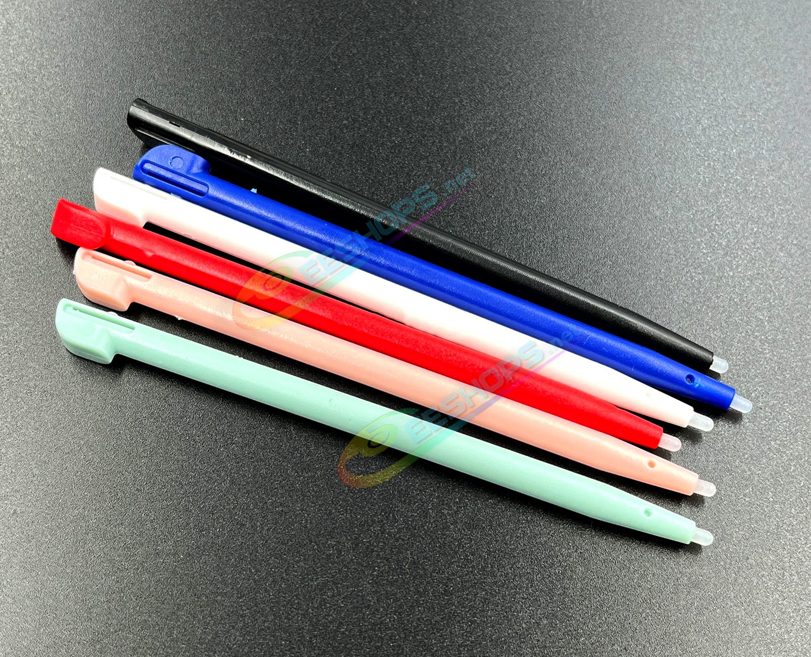  Cheap Nintendo 2DS Extra Stylus Touch Pen Pink / Dark Blue / Light Green Color Pack 3 PCS Set Replacement, Best Old 2DS Small Handheld Game Console Three Colors Pencil Touchpen Three Pieces Spare Parts Accessories Free Shipping 