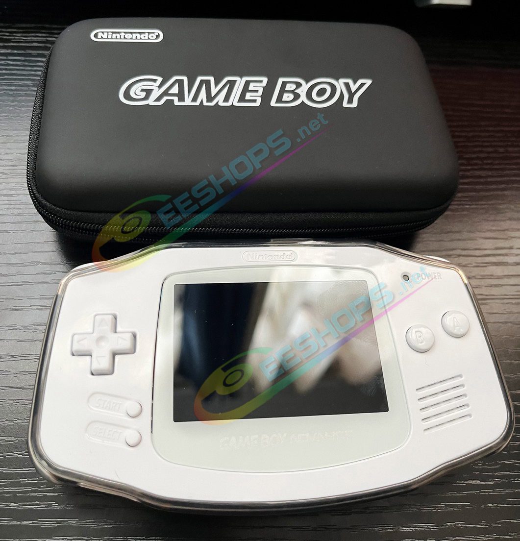  Best Cheap New Nintendo GameBoy Advance / Color / Pocket Large Carry Bag Hard Storage Case Black, GBA GBC GBP Handheld Game Consoles, Portable Capacity Impact Resistance Travel Carrying Case Frosted EVA Free Shipping 