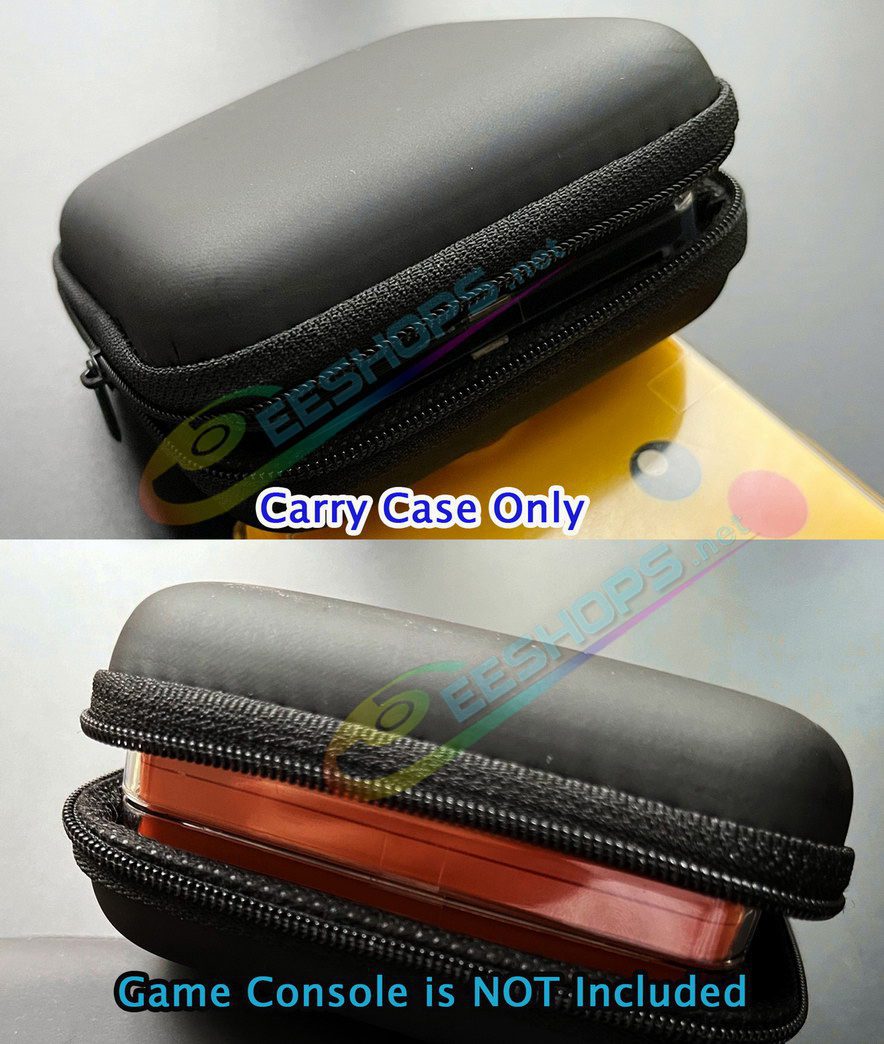  Best Nintendo GameBoy Advance SP Hard Carry Case + Protective Clear Crystal Shell, Cheap Game Boy Advanced GBA SP Handheld Console Impact Resistance Portable Carry Storage Bag / Scratch-Proof Split Type Housing Covers Accessories Free Shipping 