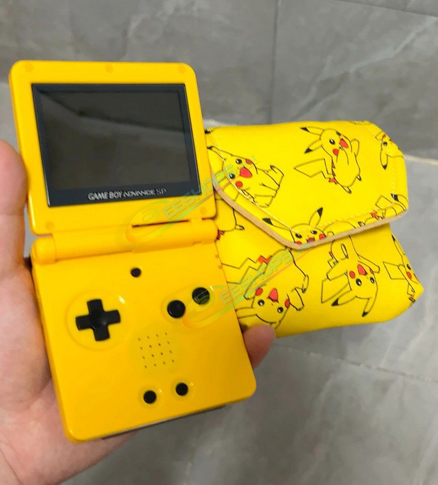  Best Nintendo GameBoy Advance SP Soft Storage Bag Thickened Protective Carry Pouch Pikachu Edition Yellow, Cheap Game Boy Advanced GBASP Handheld Game Console, Handmade Thickened Water & Impact Resistant Carry Travel Pouch Pocket Free Shipping 