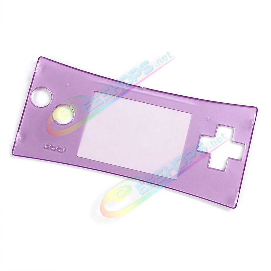  Cheap New Nintendo GameBoy Micro Faceplate Replacement Top Shell Glossy Light Purple Color, Best Game Boy Micro GBM Handheld Console, DIY Custom Scratch-Proof Upper Face A Protective Screen Cover Coverplate Spare Parts Accessories Free Shipping 