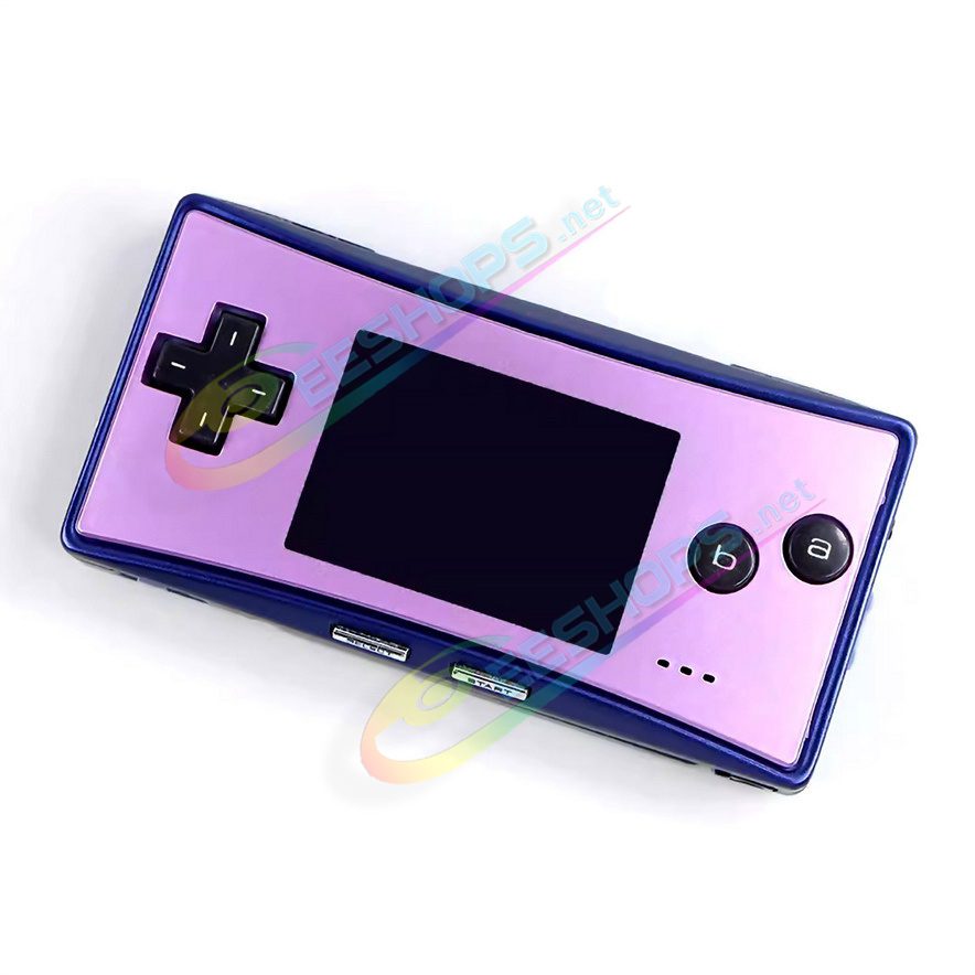  Cheap New Nintendo GameBoy Micro Faceplate Replacement Top Shell Glossy Light Purple Color, Best Game Boy Micro GBM Handheld Console, DIY Custom Scratch-Proof Upper Face A Protective Screen Cover Coverplate Spare Parts Accessories Free Shipping 