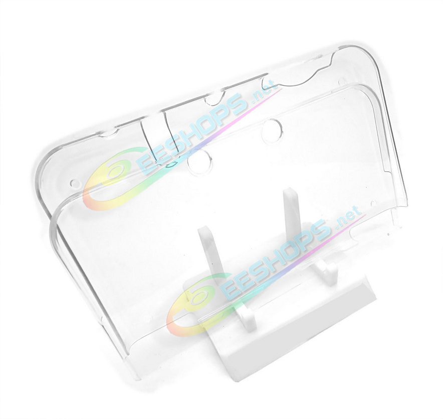  Best New Nintendo Clear Crystal Shell Hard Protective Housing Case High Transparent, Cheap New 3DS3DSXL 3DSLL New3DS XL / LL Handheld Game Console Split Type Scratch-Resistant Top / Bottom Protection Covers Transparent Accessories Free Shipping 