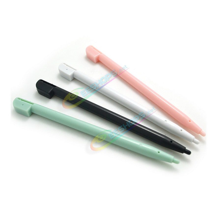  Cheap Nintendo DS Lite Extra Stylus Touch Pen Pack 4  Colors Set Replacement, Best NDSL NDS Lite Handheld Game Console, New  Black / White / Pink / Light Green Plastic Resistive Pens Pencil Touchpen Four PCS Spare Parts Accessories Free Shipping 