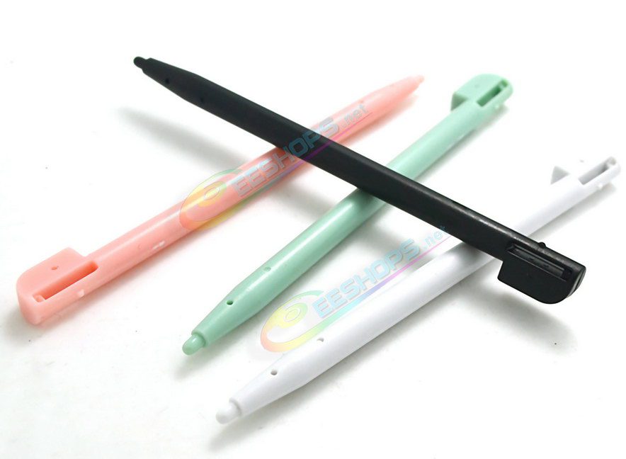  Cheap Nintendo DS Lite Extra Stylus Touch Pen Pack 4  Colors Set Replacement, Best NDSL NDS Lite Handheld Game Console, New  Black / White / Pink / Light Green Plastic Resistive Pens Pencil Touchpen Four PCS Spare Parts Accessories Free Shipping 