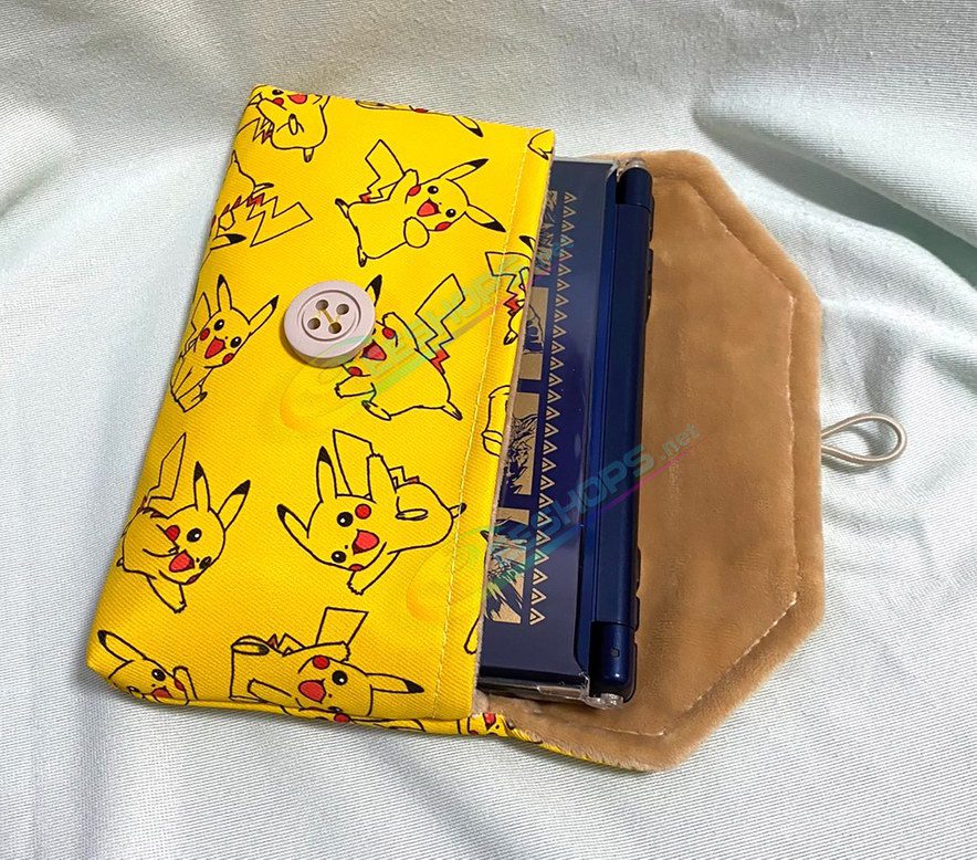  Best Nintendo Switch Lite Soft Storage Bag Portable Carrying Pouch Pikachu Edition Yellow Color, Cheap NS Lite Handheld Game Console Handcraft Customized Waterproof Impact Resistance Thickened Travel Carry Storing Pocket Free Shipping 