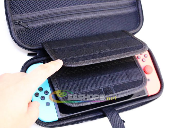 Cheap New Carry Pouch Nylon Canvas Hand Bag Shockproof Hard Case for Nintendo Switch NS Console & (L-R) Joy-Con Controllers Replacement Parts Free Shipping