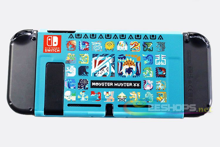 Cheap New for Nintendo Switch NS Game Console Protective Case Cover Shell Armor Shell Monster Hunter XX Replacement Spare Parts Free Shipping