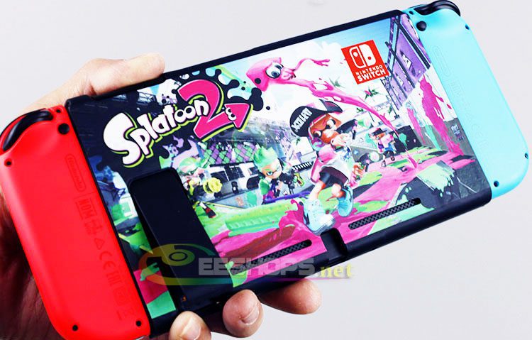 New for Nintendo Switch NS Game Console Protective Case Cover Shell Armor Shell Protector Splatoon 2 Replacement Spare Part Free Shipping