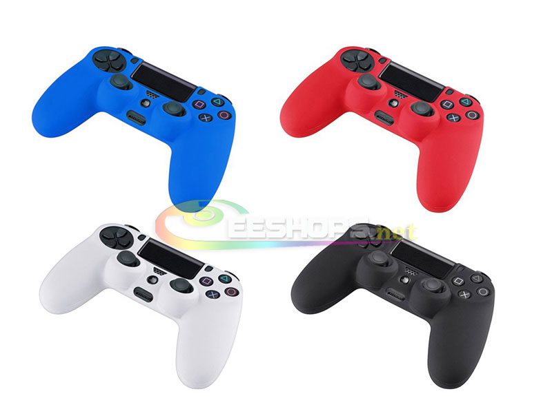 Best New Silicon Skin Protector Case Protective Rubber Cover Grip for Sony Playstation 4 PS4 Wireless DualShock 4 Game Controller Blue