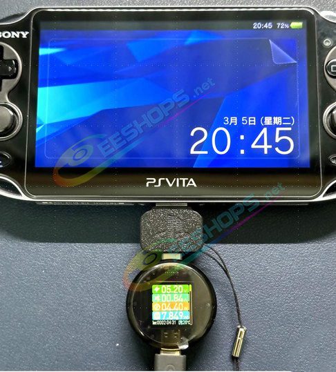  Best Sony Playstation Vita 1000 Type-C Converter PD Charging Converting Connector, Cheap New PS Vita PSV PSV1000 Handheld Game Console, C-to-C A-to-C Data / Charge Slim Conversion Adapter with Strap Accessories Free Shipping 