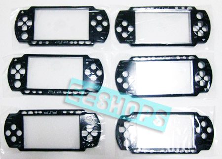 SONY PSP BLACK FACEPLATE ORIGINAL REPAIR PARTS NEW