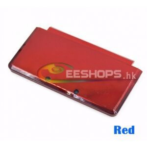 Best Genuine Top Up Upper Housing Case Shell A Face for Nintendo 3DS Handheld Game Console Replacement Spare Part Red Color Free Shipping