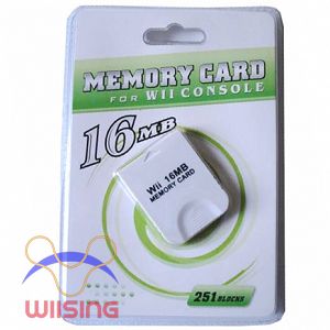 16MB Memory Card for Nintendo Wii & Gamecube New Accessory Cheap in EEBUYS Free Shipping