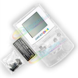 Best Nintendo GameBoy Color Laminated Screen Full Lamination Display + All Clear Housing Case Replacement