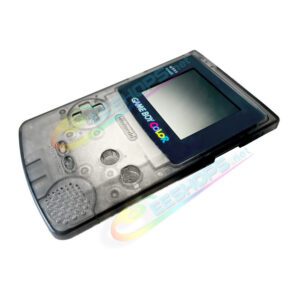 Best Nintendo GameBoy Color Laminated Screen Full Lamination Display + Clear Black Housing Case Replacement