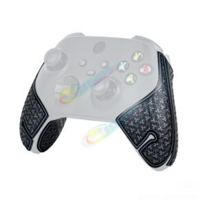 Best Xbox Series X / S Controller Hand Grip Anti-Slip Skin Sticker Protective Sleeve Black Color