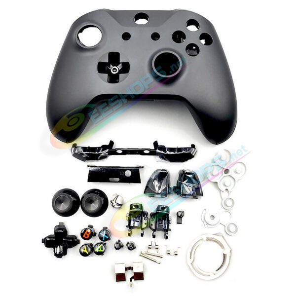 Cheap Xbox One S Controller Extra Housing Shells Black Color 30 PCS Full Set Replacement