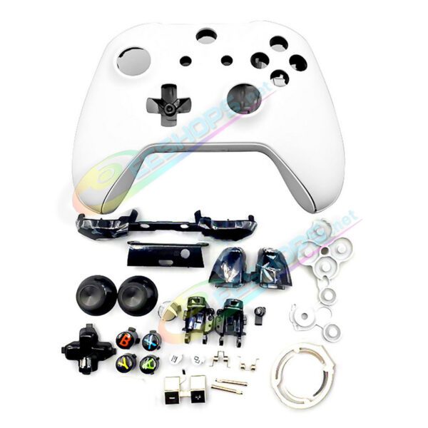 Cheap Xbox One S Controller Extra Housing Case Shells White Color 30 PCS Full Set Replacement