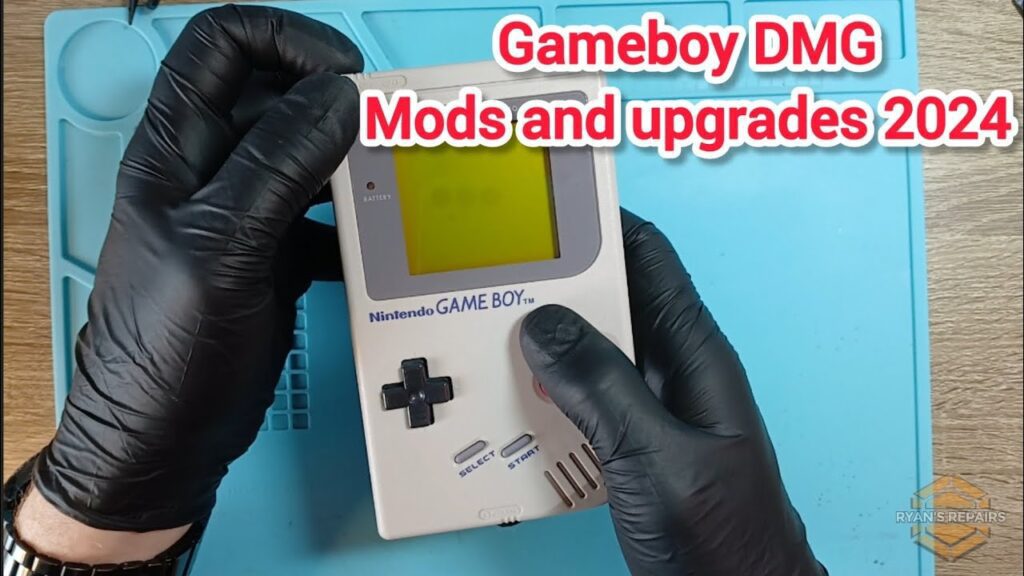 Gameboy DMG upgraded with Retrosix IPS screen, sound, and power (2024)