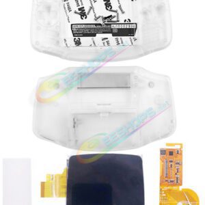 Cheap Nintendo GameBoy Advance IPS Display Screen Mod Kit with Housing Case Shells Transparent