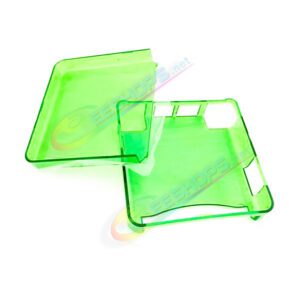 Best Nintendo GameBoy Advance SP Crystal Shells Hard Protective Housing Case Clear Green Color