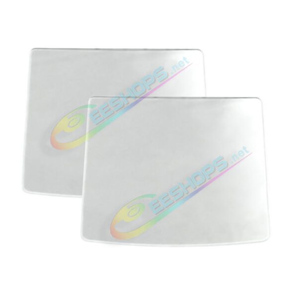 Best Nintendo GameBoy Color Extra Glass Mirror Screen Protector Cover Clear Pack 2 Replacement