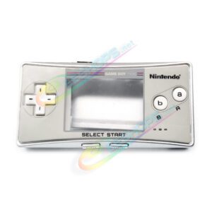 Cheap Nintendo GameBoy Micro Extra Housing Case Shells + Top Faceplate SFC Classic Grey Limited Full Set Replacement