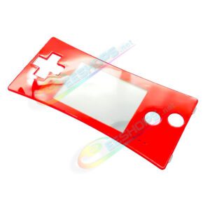 Cheap New Nintendo GameBoy Micro Faceplate Replacement Top Cover Plate Clear Shell