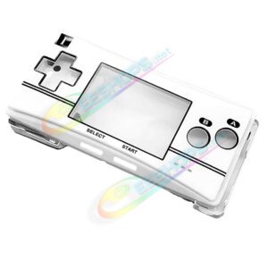 Cheap Nintendo GameBoy Micro Extra Housing Case Shells + Top Faceplate White Limited Edition Replacement