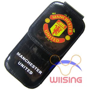 Cheap New PSP1000 Leather Manchester United Pouch for Sony Playstation Portable PSP 1000 Accessory in EEBUYS Free Shipping