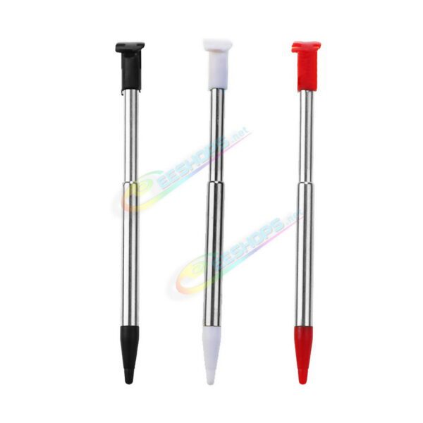 Cheap New Nintendo 2DS XL LL Telescopic Metal Touch Pen Pack 3 Colors Set Replacement