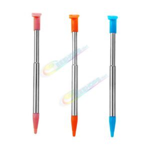 Cheap New Nintendo 2DS XL LL Telescopic Metal Touch Pen Pack 3 Set Replacement