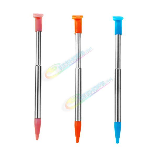 Cheap New Nintendo 2DS XL LL Telescopic Metal Touch Pen Pack 3 Set Replacement