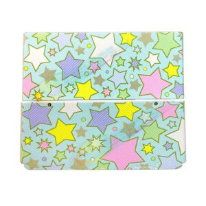 Cheap Nintendo New 3DS Extra Faceplate Shells Replacement Multi-Colored Stars Pattern