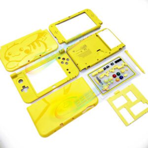 Cheap New Nintendo 3DS XL LL Extra Housing Case Shells Complete Replacement Pikachu Yellow