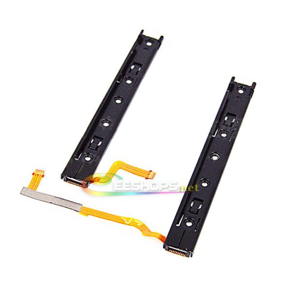 Original Right & Left Side Slide Bar Slider Sliding Rail for Nintendo Switch NS Game Console L-R Joy-Con Controllers Replacement Repair Parts