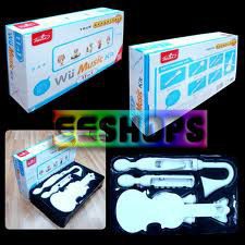 Cheap New for Nintendo Wii 11 in 1 Music Kit Accessory in EEBUYS Free Shipping