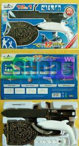 Cheap New for Nintendo Wii 12 in 1 Super Value Combat Kit Accessory in EEBUYS Free Shipping